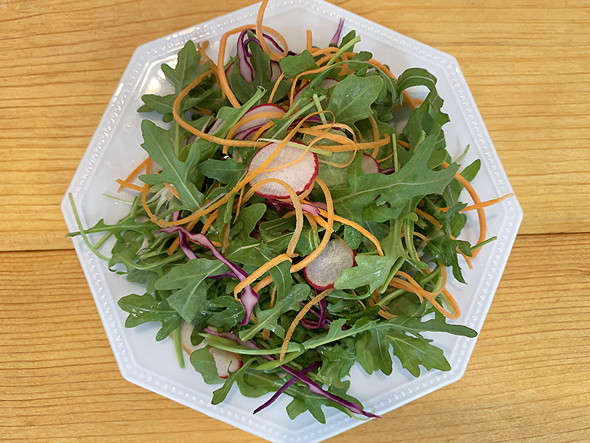 These carrot threads make a light and crunchy addition to any inspired salad!